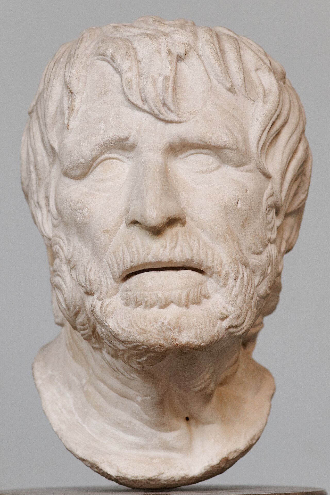 Pseudo-Seneca bust, 
        British 
        Museum