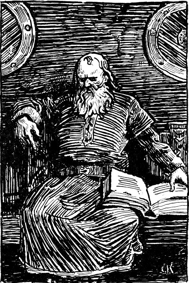 Snorri Sturluson by 
        Christian 
        Krohg