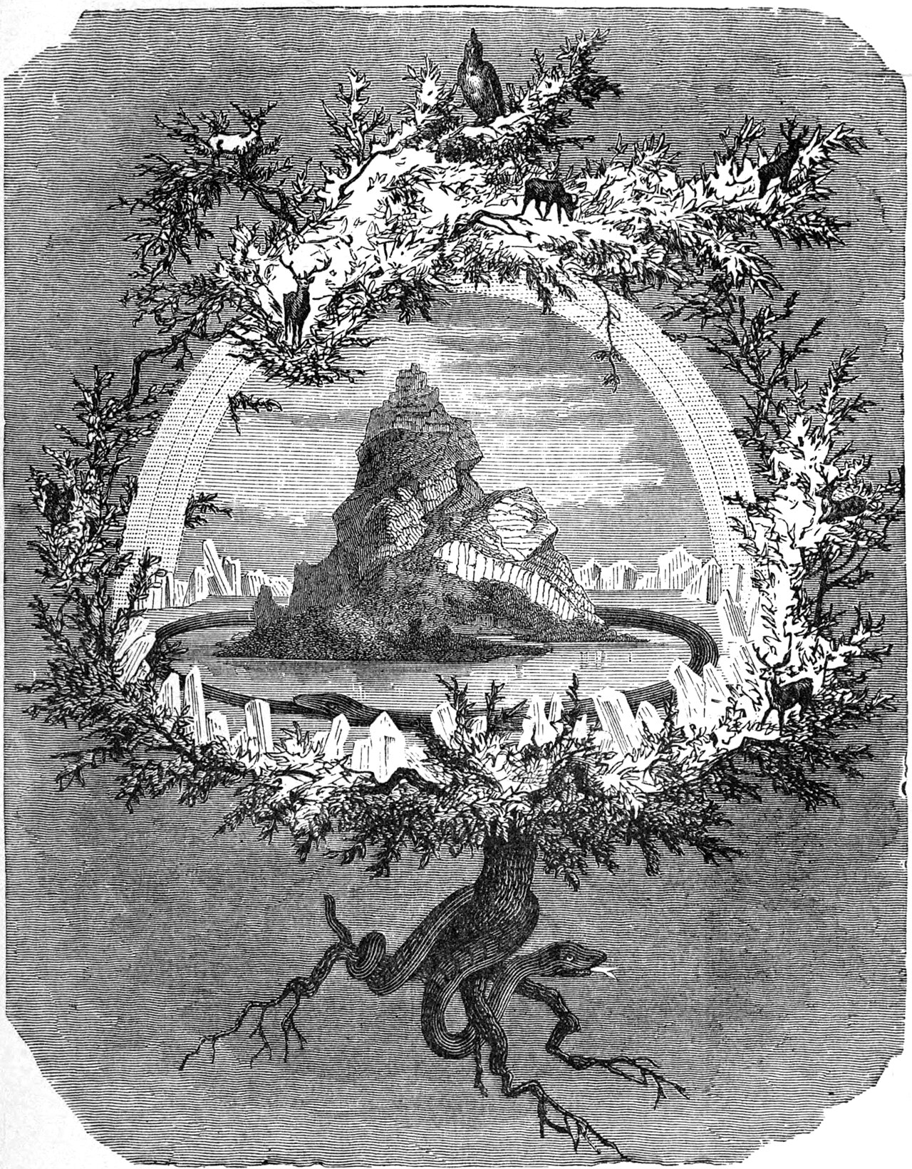 The Ash Yggdrasil by 
        Friedrich 
        Wilhelm Heine