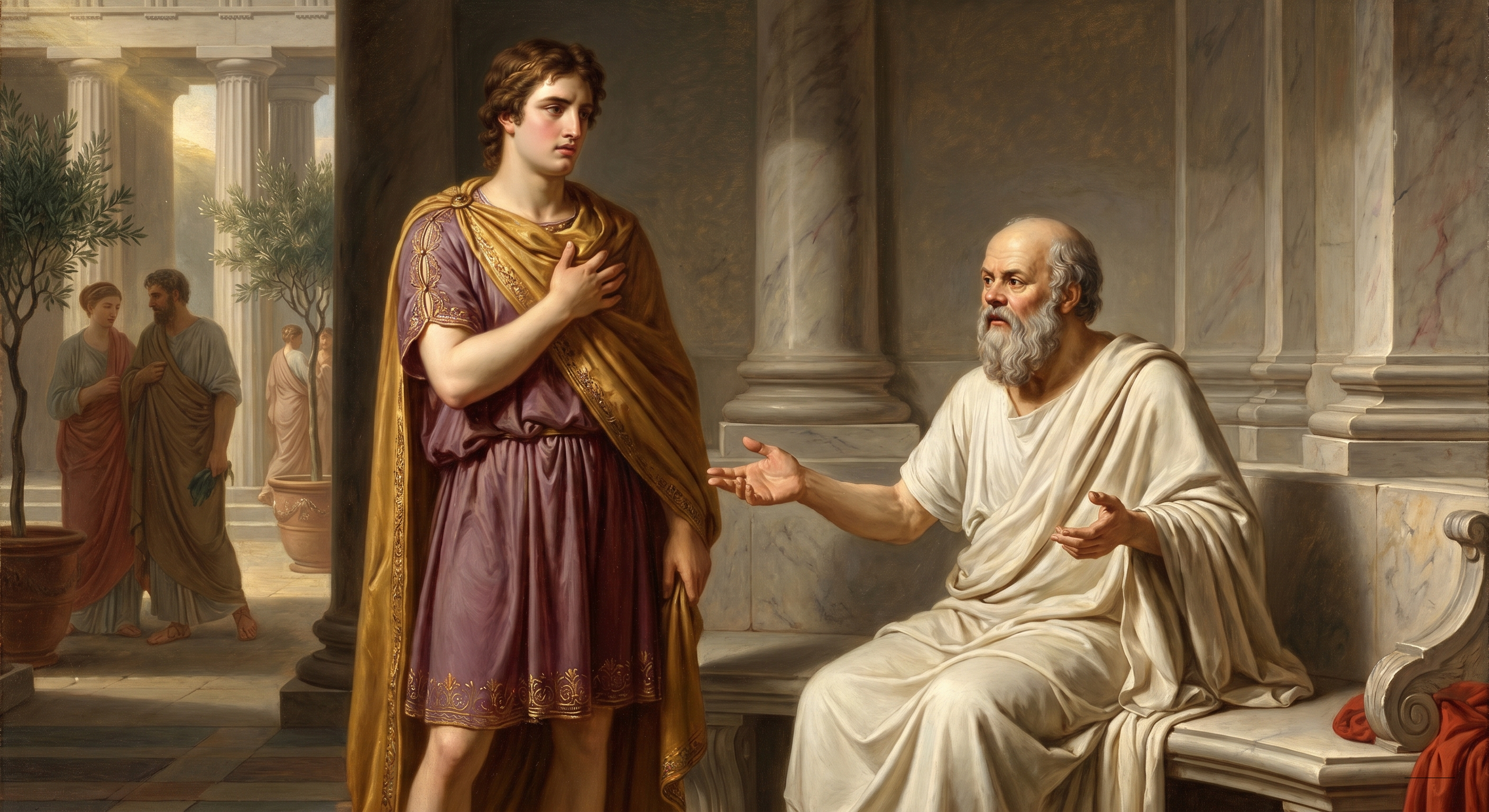 Socrates Refutes Alcibiades