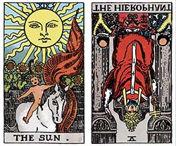Sun Upright Hierophant Rx