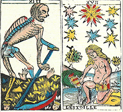 Death and Star Tarot