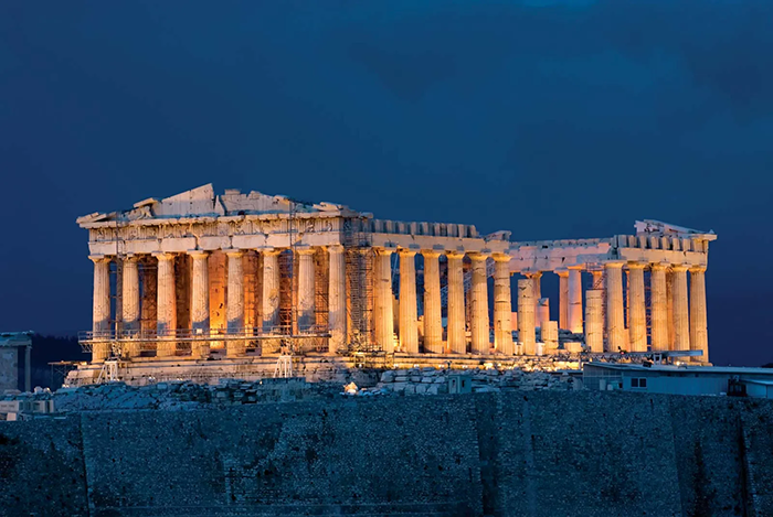 The Parthenon of Athens