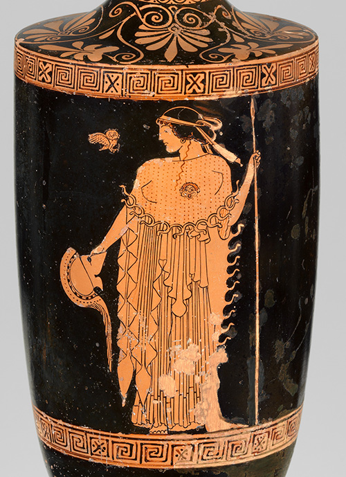 Athena and the little owl