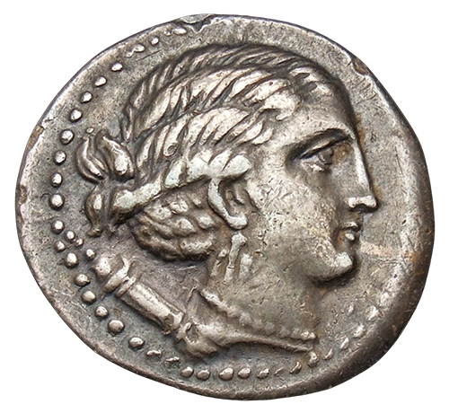 Coin depicting Artemis