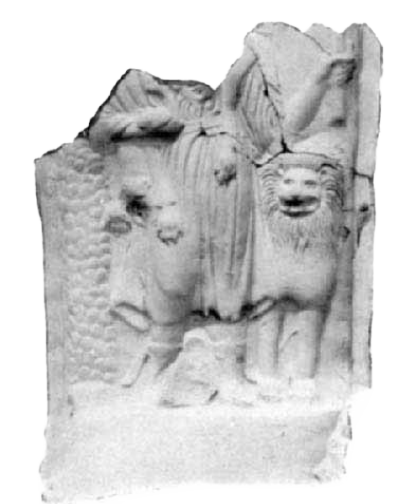 Figurine of Artemis with Lion and Palm Tree