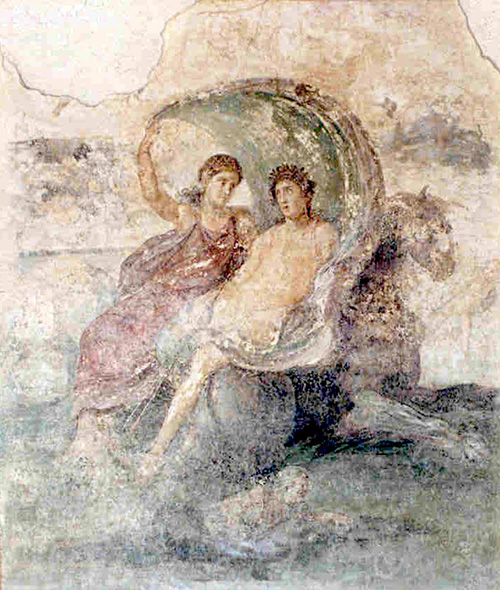 Fresco from Villa Carmiano