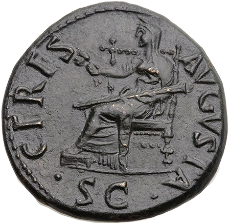 Dupondius of Tiberius