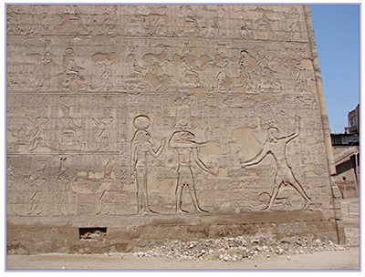 Domitian with Khnum