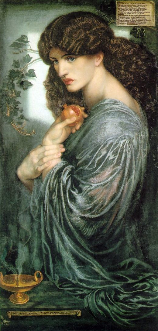 Proserpine by Dante Gabriel Rossetti