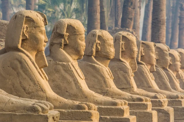 Avenue of the Sphinxes at Luxor