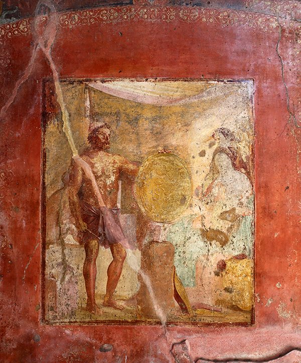 Vulcan presenting the shield