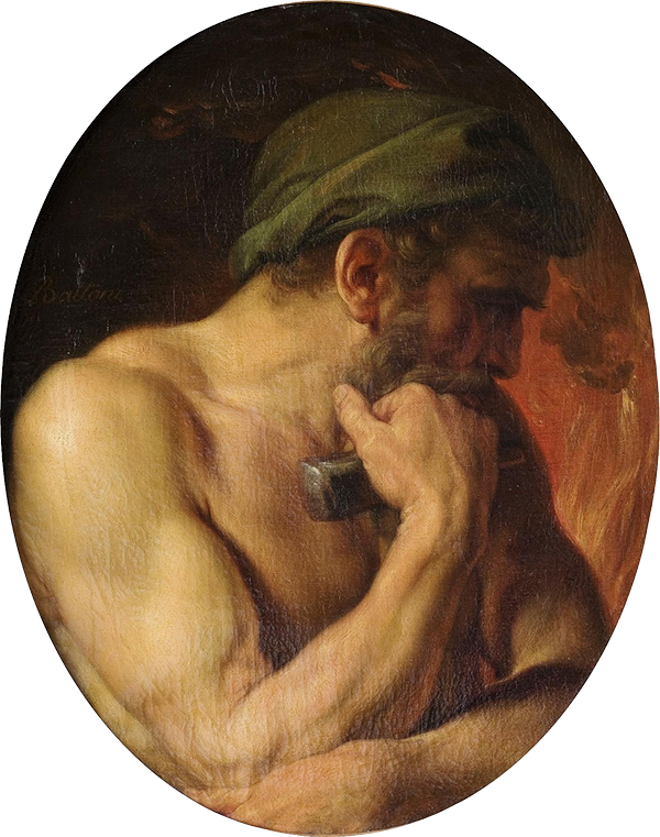 Vulcan by Pompeo Batoni