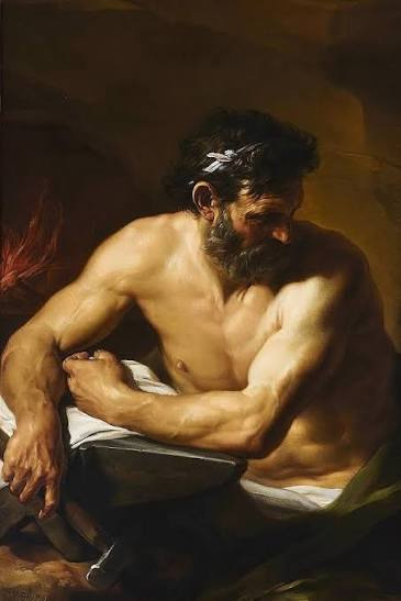 Vulcan by Pompeo Batoni