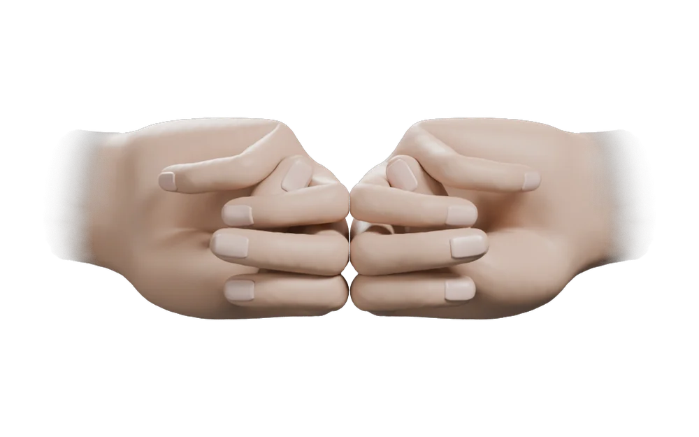 Brahma Mudra: View from above
