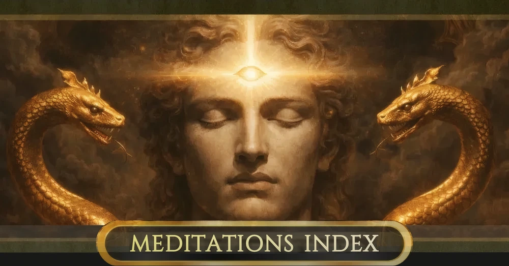 MEDITATIONS INDEX SECTION