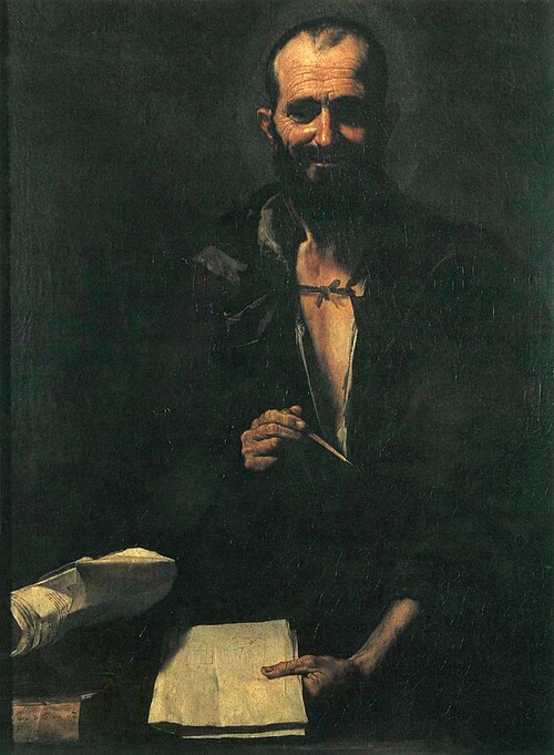 Democritus, a later imagined portrait by Jusepe de Ribera, c. 1630, Museo del Prado