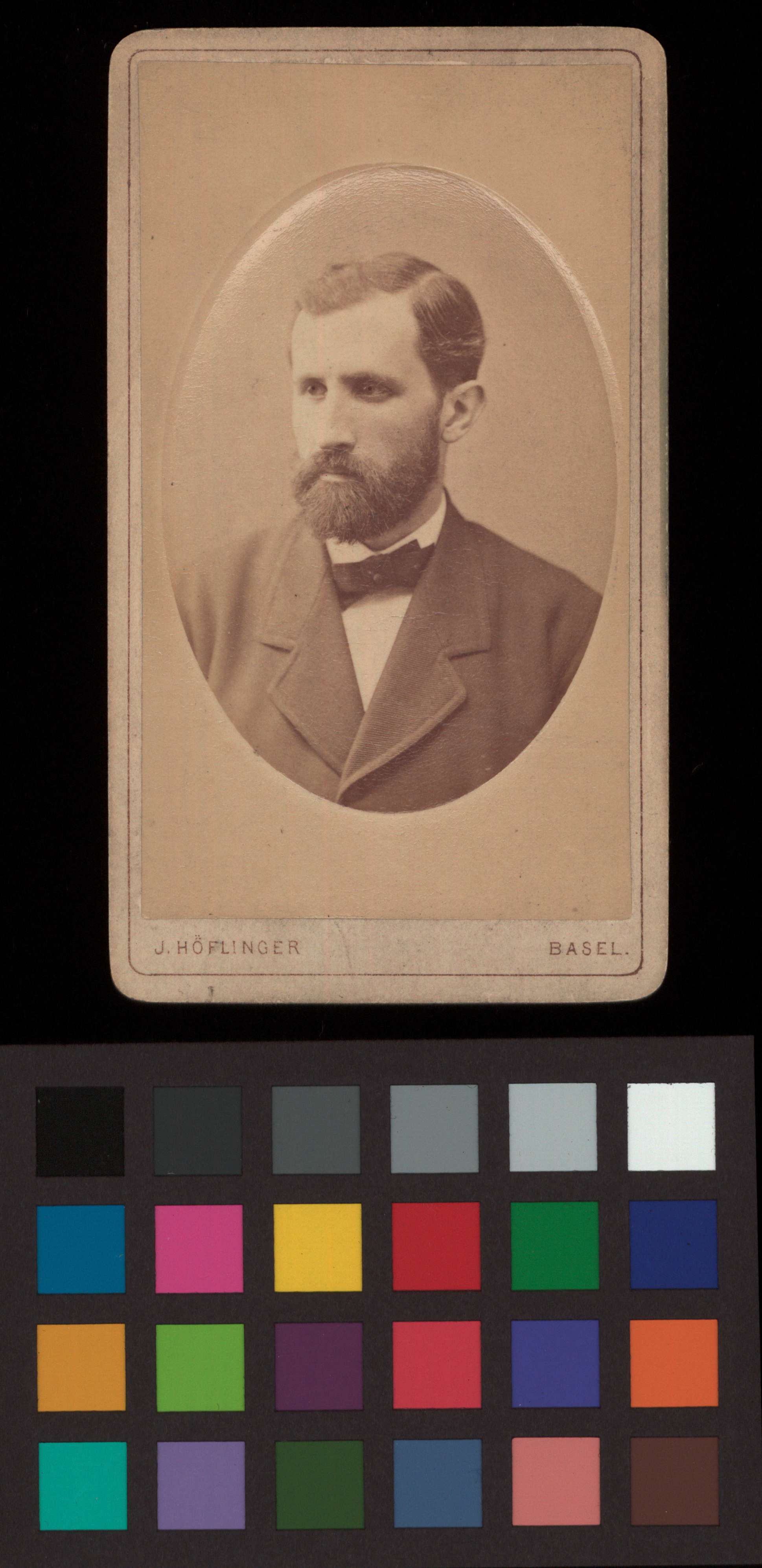 Friedrich Miescher, photograph, 1878