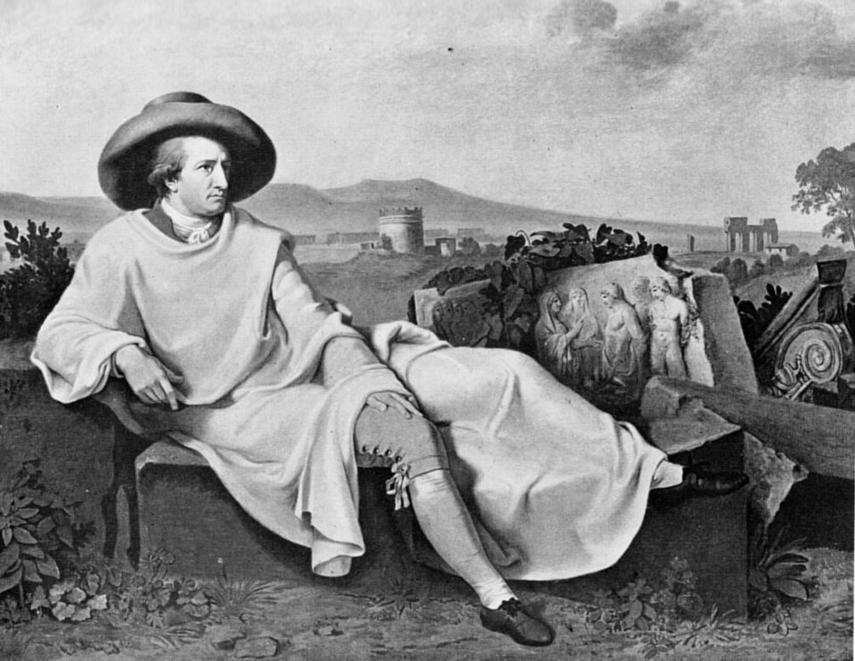 Goethe in the Roman Campagna, 1787, Städel Museum