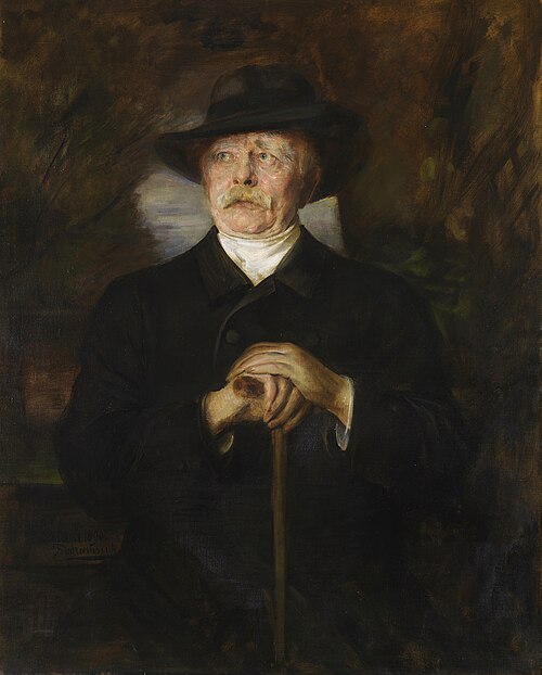 Franz von Lenbach, Otto von Bismarck, 1890, oil on canvas