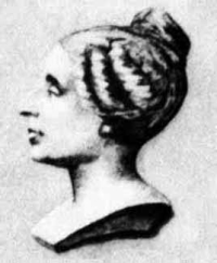 Sophie Germain, an early nineteenth-century portrait by an unidentified artist