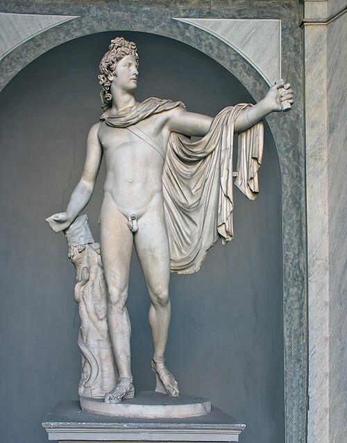 Apollo Belvedere, Vatican Museums, photographed 19 February 2015; thematic illustration, not a portrait of Otto