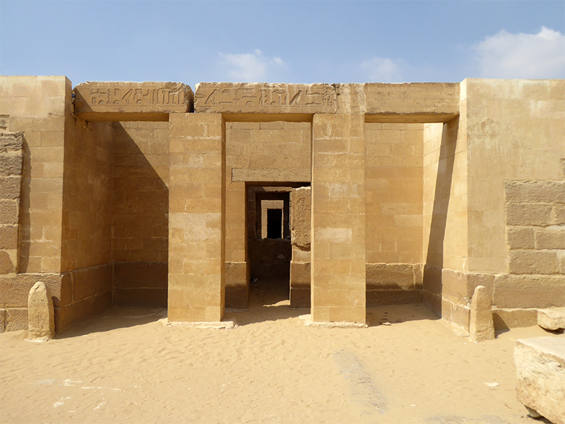 Ptahhotep Mastaba front image